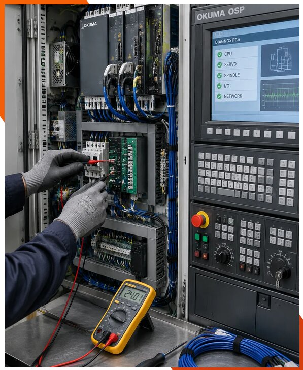 Ремонт систем ЧПУ Okuma OSP в Краснокамске